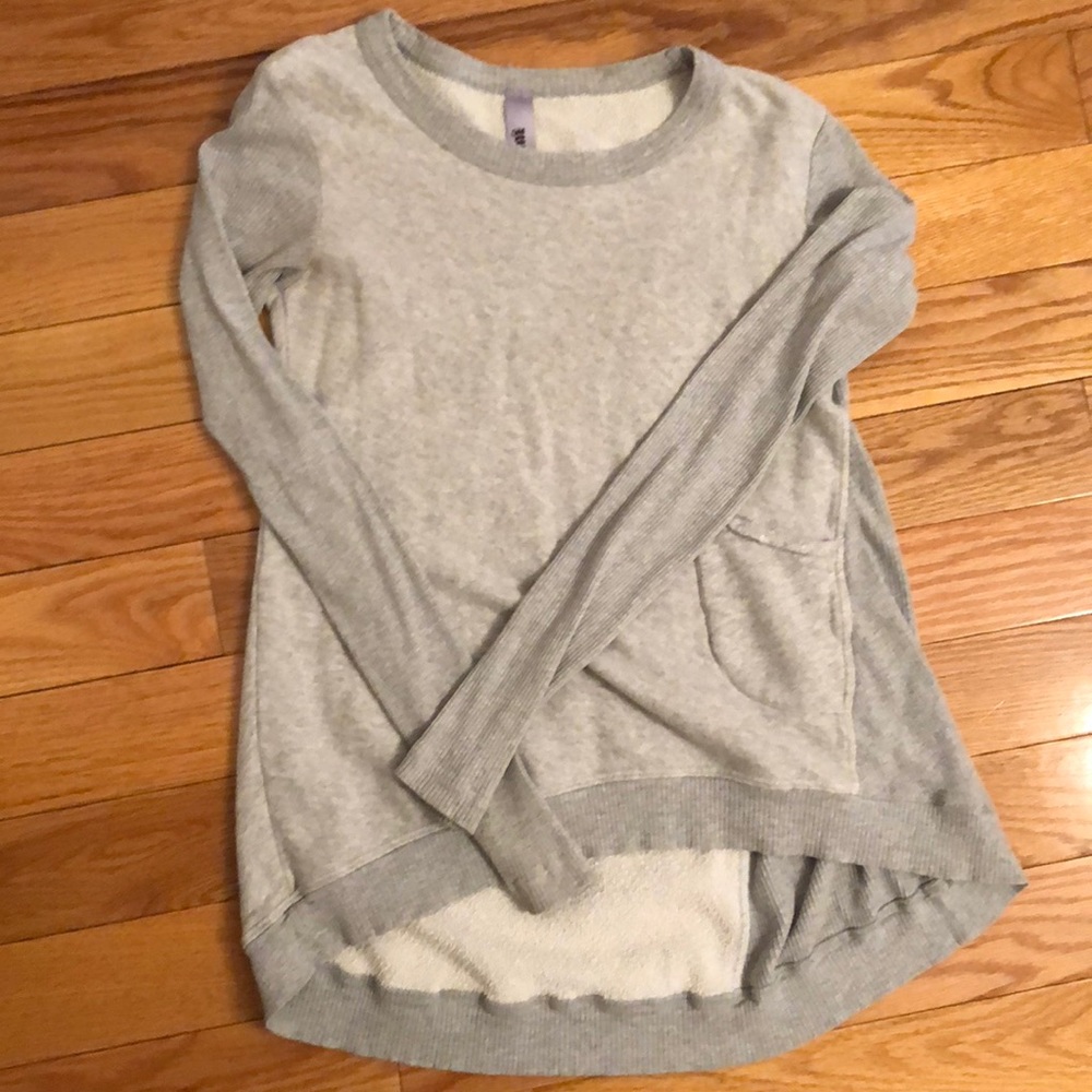 Cozy Grey wilt sweater